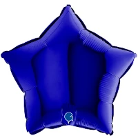 1204-1386 Г Б/РИС ЗВЕЗДА 18" Металлик Blue Capri