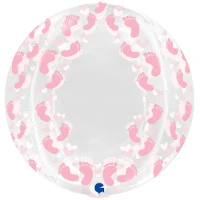 1204-1389 Г BUBBLE 19" Пяточки розовые