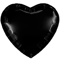 1204-1412 Р Б/РИС СЕРДЦЕ 36" Пастель Black