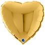 1204-1473 Г Б/РИС СЕРДЦЕ 22" Металлик Gold 5