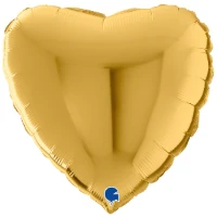 1204-1473 Г Б/РИС СЕРДЦЕ 22" Металлик Gold 5