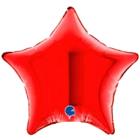 1204-1488 Г Б/РИС ЗВЕЗДА 4" Металлик Red