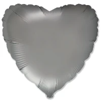 1204-1500 Ф Б/РИС 18" СЕРДЦЕ Сатин Steel Grey