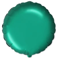1204-1517 Ф Б/РИС 18" КРУГ Сатин Green