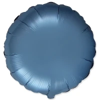 1204-1522 Ф Б/РИС 18" КРУГ Сатин Steel Blue