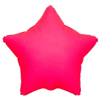 1204-1552 К Б/РИС ЗВЕЗДА 18" Неон Pink