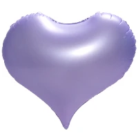 1204-1572 К Б/РИС СЕРДЦЕ 24" Пастель Lilac