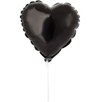 1204-1586 Р Б/РИС СЕРДЦЕ 9" Пастель Black
