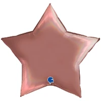 1204-1622 Г Б/РИС ЗВЕЗДА 36" Блеск Platinum Rose