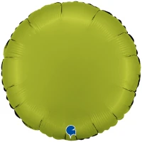 1204-1671 Г Б/РИС КРУГ 18" Сатин Matcha Latte