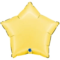 1204-1677 Г Б/РИС ЗВЕЗДА 18" Сатин Banana Yellow