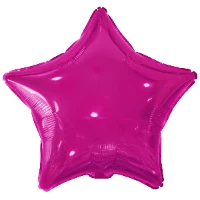 1204-1742 К Б/РИС ЗВЕЗДА 18" Металлик Fuchsia