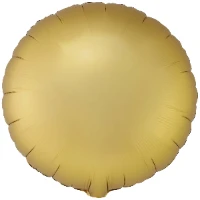 1204-1752 К Б/РИС КРУГ 18" Сатин Gold Sateen