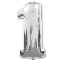 1207-0253 А ЦИФРА 1 Silver