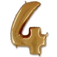 1207-1645 Г ЦИФРА 4  40" Gold