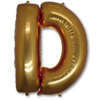 1207-1654 Г БУКВА D  40" Gold