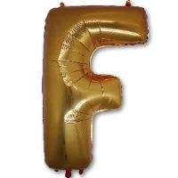 1207-1656 Г БУКВА F  40" Gold