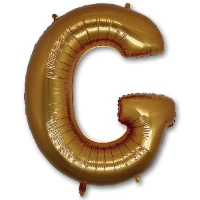 1207-1657 Г БУКВА G  40" Gold