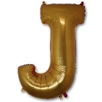 1207-1660 Г БУКВА J  40" Gold
