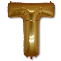 1207-1670 Г БУКВА Т  40" Gold