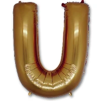 1207-1671 Г БУКВА U  40" Gold