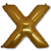 1207-1674 Г БУКВА Х  40" Gold