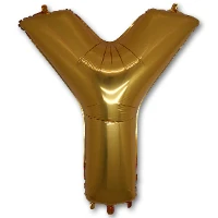 1207-1675 Г БУКВА Y  40" Gold