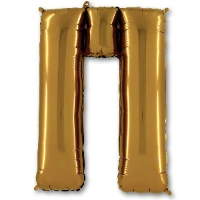 1207-1679 Г БУКВА П  40" Gold