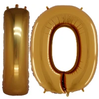 1207-1738 Г БУКВА Ю 40" Gold