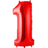 1207-2078 Г ЦИФРА 1  40" Red
