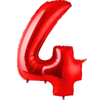 1207-2081 Г ЦИФРА 4  40" Red