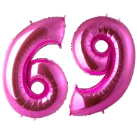 1207-2184 Г ЦИФРА 6/9  40" Pink