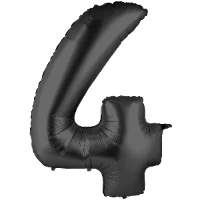 1207-2915 Г ЦИФРА 4  40" Black