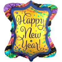1207-2941 А ФИГУРА/P35 HNY Табличка праздничная