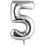1207-2960 К ЦИФРА 5  40" Silver