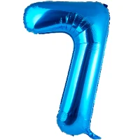 1207-2972 К ЦИФРА 7  40" Blue