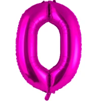 1207-2975 К ЦИФРА 0  40" Fuchsia