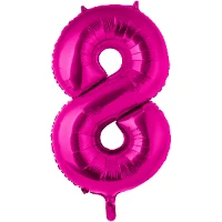 1207-2983 К ЦИФРА 8  40" Fuchsia