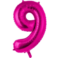 1207-2984 К ЦИФРА 9  40" Fuchsia