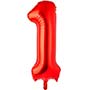 1207-2986 К ЦИФРА 1  40" Red