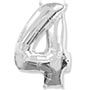 1207-3066 Ф ЦИФРА 4  40" Silver