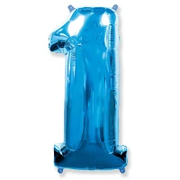 1207-3072 Ф ЦИФРА 1  40" Blue
