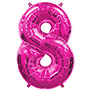 1207-3088 Ф ЦИФРА 8  40" Fuchsia