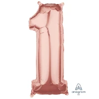 1207-3093 А ЦИФРА 1 26" Rose Gold