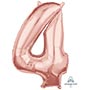 1207-3096 А ЦИФРА 4 26" Rose Gold