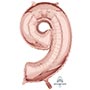 1207-3101 А ЦИФРА 9 26" Rose Gold