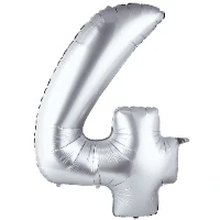 1207-3202 Г ЦИФРА 4  26" Silver