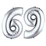 1207-3204 Г ЦИФРА 6/9  26" Silver