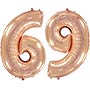 1207-3258 Ф ЦИФРА 6/9  40" Rose Gold