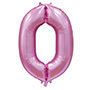1207-3271 К ЦИФРА 0  40" Сатин Pink
